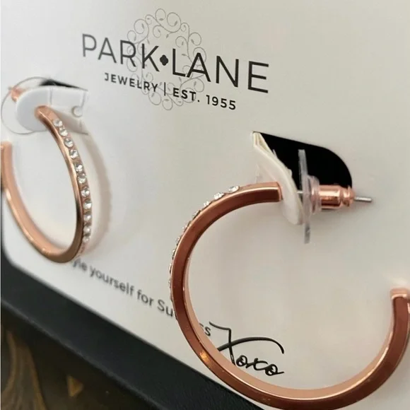 Park Lane Glo Pierced Earrings in Rose Gold! BNIP! - Picture 4 of 5